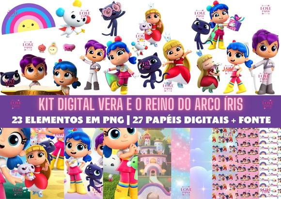 Kit Digital Vera e o Reino do Arco Íris