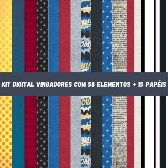 Kit Digital Vingadores