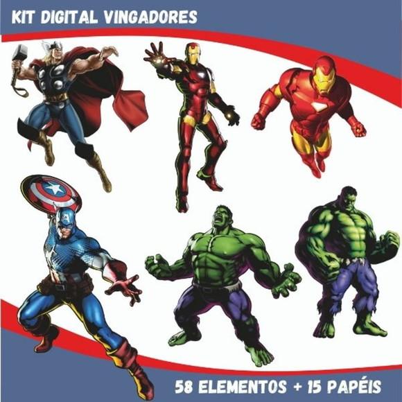 Kit Digital Vingadores