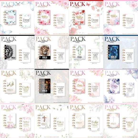Pack Mini Bíblia Feminino Masculino Infantil Arquivo Digital