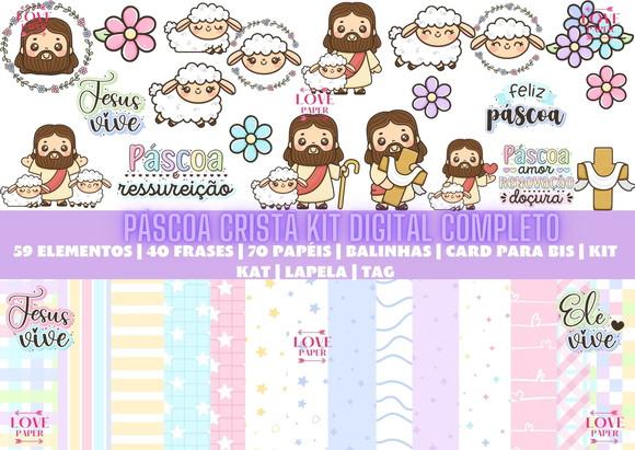 Páscoa Cristã Kit Digital Completo