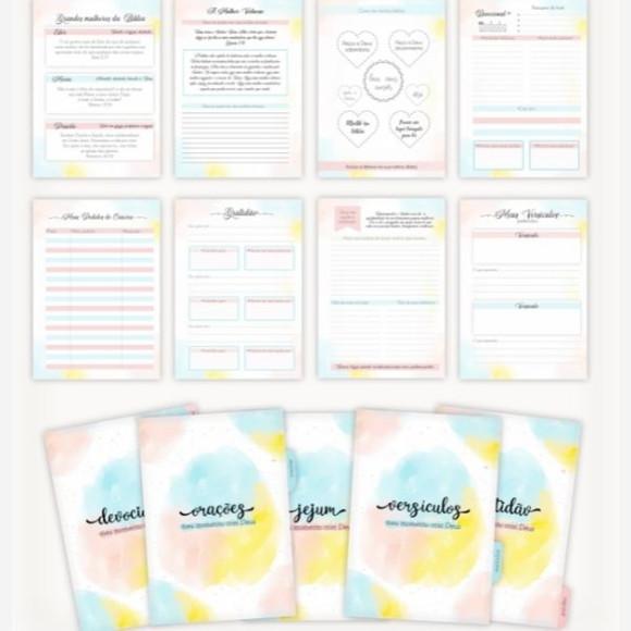 Planner Devocional Feminino - Arquivo Digital