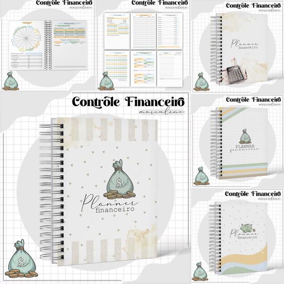 Planner Financeiro Masculino Arquivo Digital