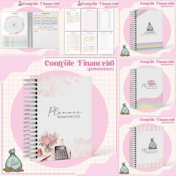 Planner Financeiro Feminino Arquivo Digital