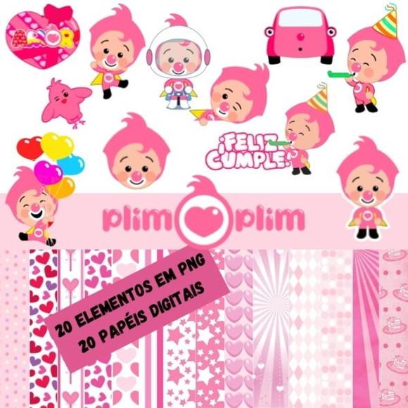 Plim Plim Rosa Kit Digital