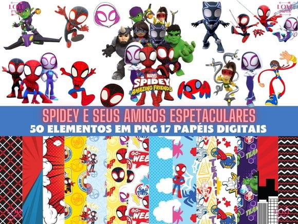 Spidey e Seus Amigos Espetaculares Kit Digital
