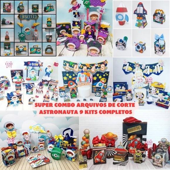 Super Combo Arquivos de Corte Astronauta