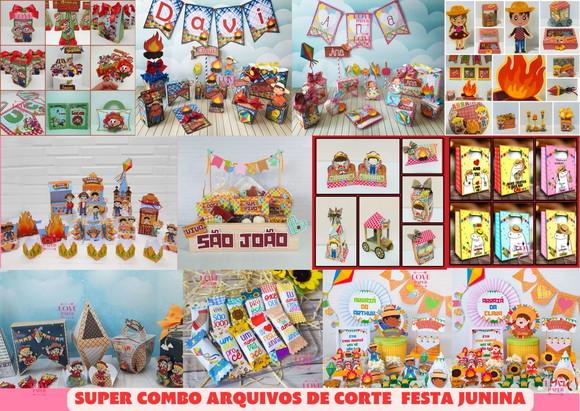 Super Combo Arquivos de Corte Festa Junina