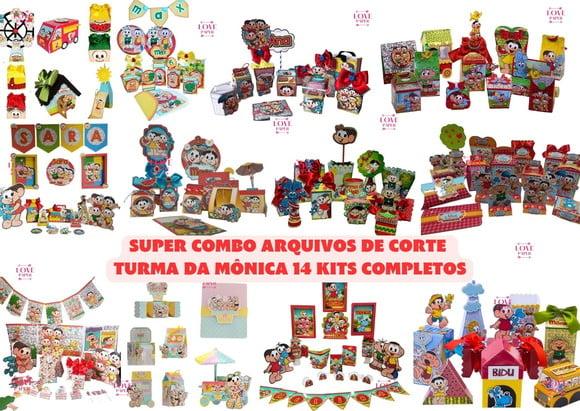 Super Combo Arquivos de Corte Turma da Mônica