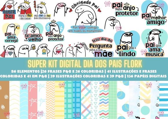 Super Kit Digital Dia dos Pais Flork