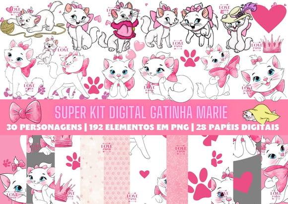 Super Kit Digital Gatinha Marie