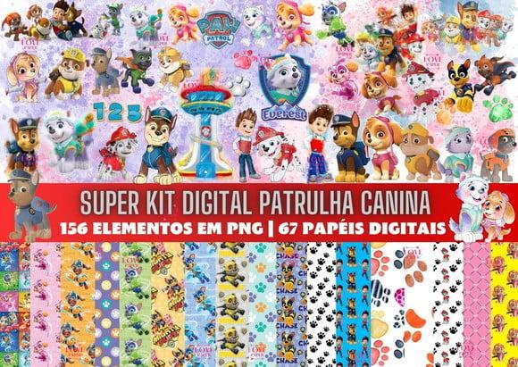 Super Kit Digital Patrulha Canina