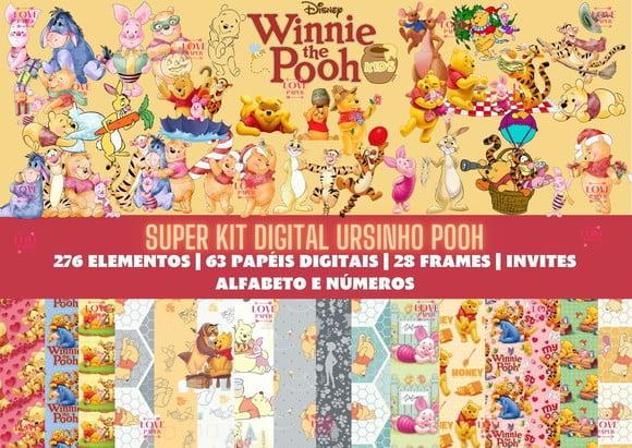 Super Kit Digital Ursinho Pooh