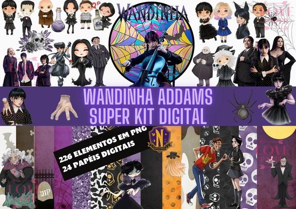 Wandinha Addams Super Kit Digital