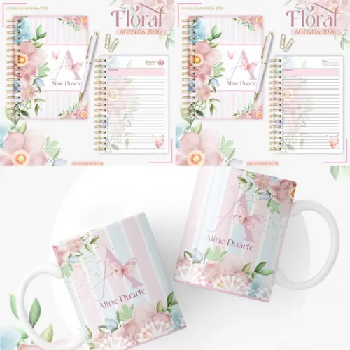Agenda Floral Candy 2026 Arquivo Digital