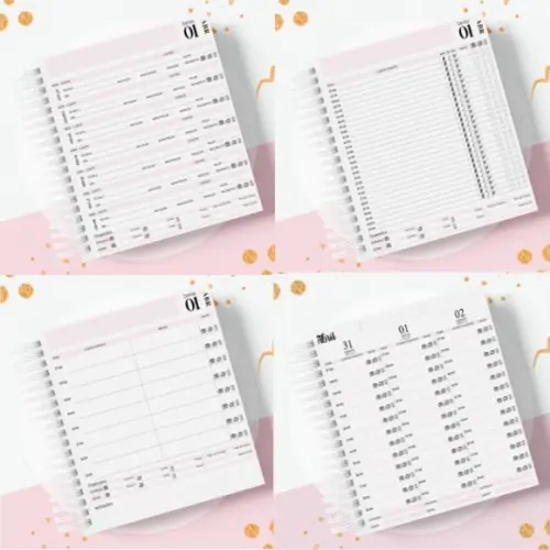 Agendamentos 2023 Datado e Não Datado - Combo