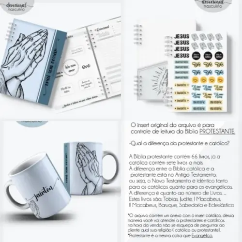 Arquivo Digital - Combo Devocional Masculino