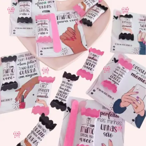 Arquivo Digital Card e Balinha Manicure