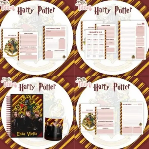 Arquivo Digital Pack Teen Harry Potter