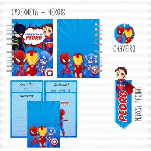 Caderneta de Vacinação e Livro Bebê Heróis - Arquivo Digital