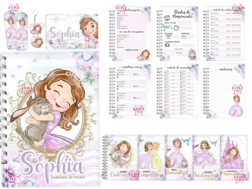 Caderneta e Cartão do Sus Princesinha Sophia Arquivo Digital