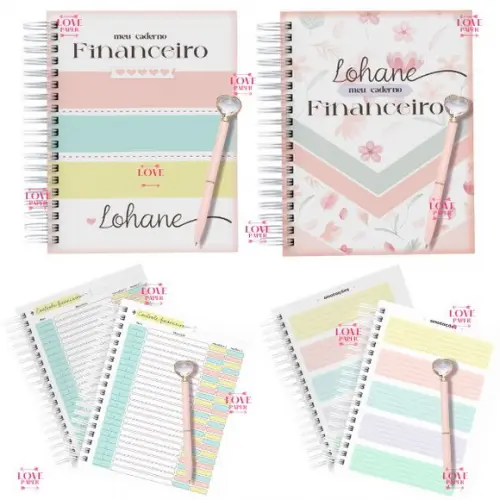 Caderno Controle Financeiro - Arquivo Digital