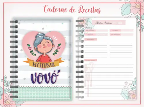 Caderno de Receitas da Vovó Arquivo Digital