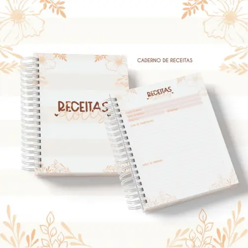 Caderno de Receitas Mamãe e Vovó Arquivo Digital
