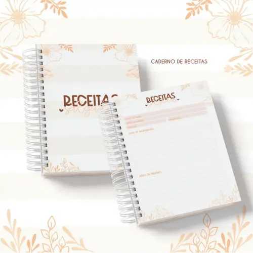 Caderno de Receitas Mamãe e Vovó Arquivo Digital