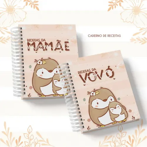 Caderno de Receitas Mamãe e Vovó Arquivo Digital