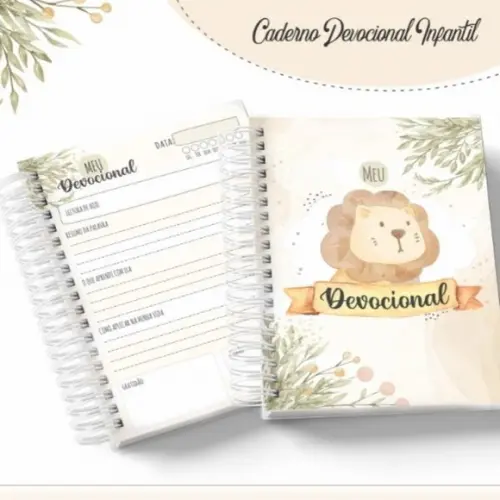Caderno Devocional Menino - Arquivo Digital