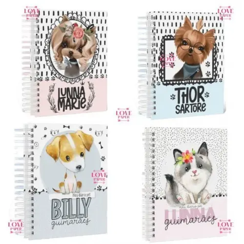 Coleção Pet Completa Caderneta Diário Livro Arquivo Digital