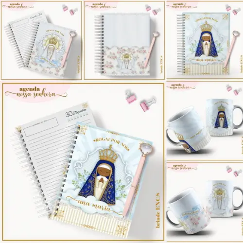Combo Agenda Permanente Nossa Senhora Arquivo Digital