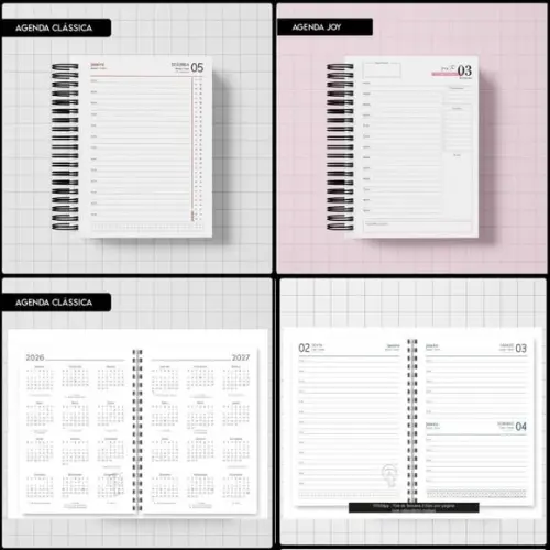 Combo Agendas 2026 Arquivo Digital