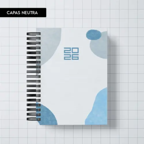 Combo Agendas 2026 Neutra Arquivo Digital