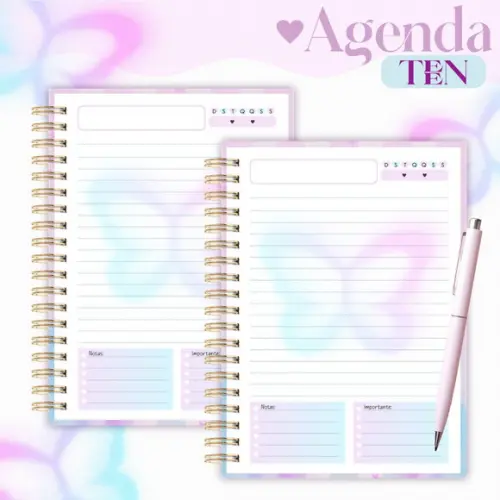 Combo Agendas Teens 2026 Arquivo Digital