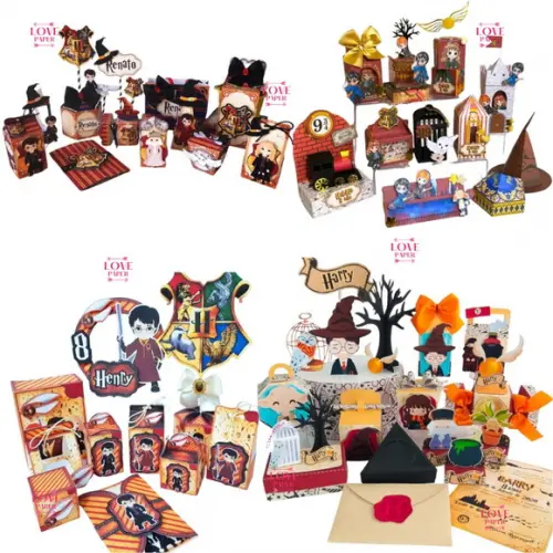 Combo Arquivo de Corte Harry Potter