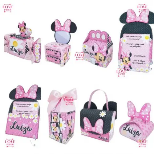 Combo Arquivo de Corte Mickey e Minnie