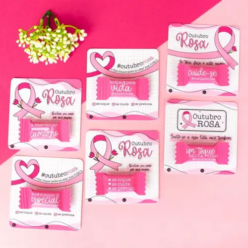 Combo Arquivo de Corte Outubro Rosa