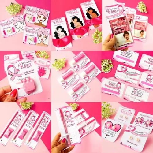 Combo Arquivo de Corte Outubro Rosa