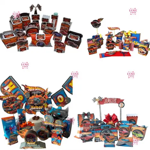 Combo Arquivos de Corte Hot Wheels