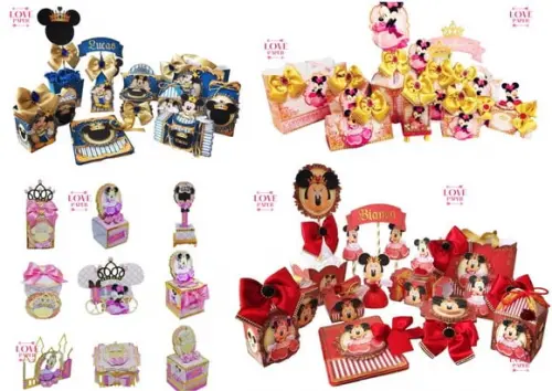 Combo Arquivos de Corte Minnie e Mickey Realeza