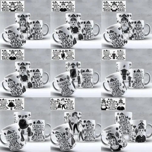 Combo Arte Caneca Nordeste