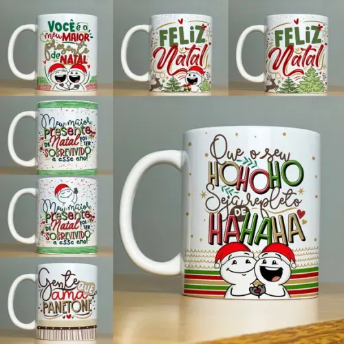 Combo Artes Caneca Natal 3