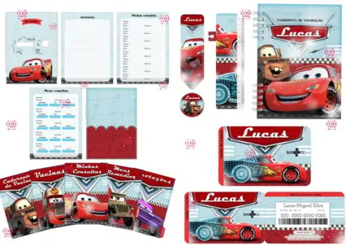 Combo Caderneta e Cartão do Sus Carros Arquivo Digital