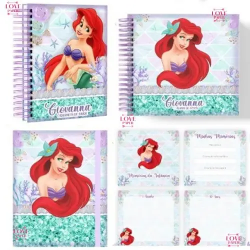 Combo Caderneta e Livro Ariel - Arquivo Digital