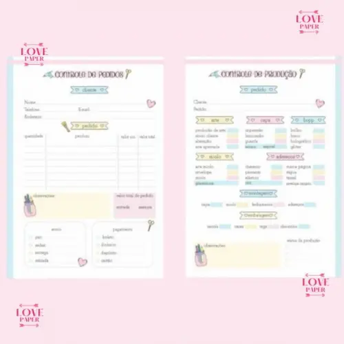 Combo Encadernação Artesã - Arquivo Digital