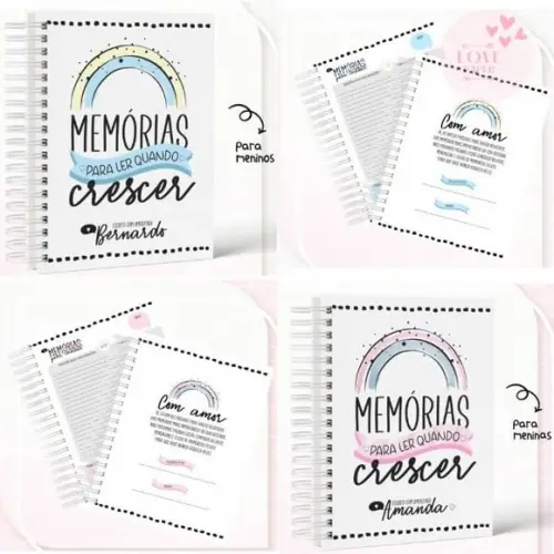 Combo Memórias para Ler Quando Crescer Arquivos Digitais