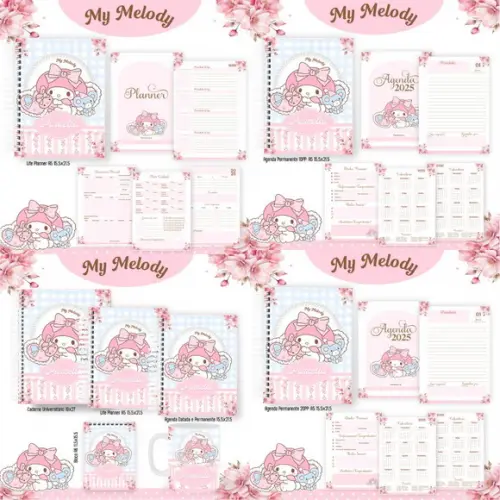 Combo My Melody 2025 Arquivo Digtal
