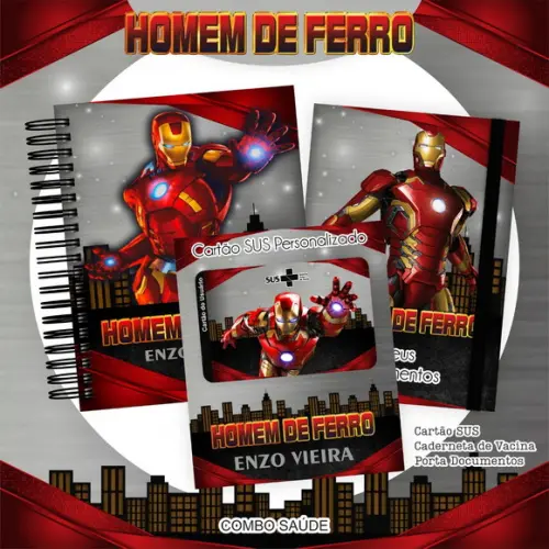 Combo Saúde Homem de Ferro Arquivo Digital